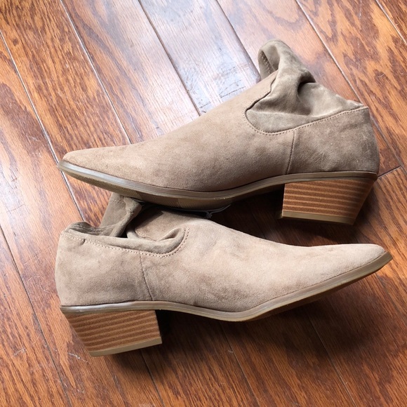 BRAND NEW size 11 Microsuede Western Sock Booties - Picture 5 of 7